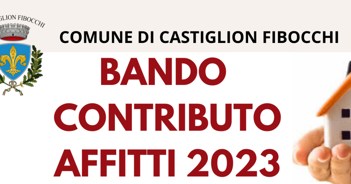 Comune di Castiglion Fibocchi Graduatoria definitiva contributo